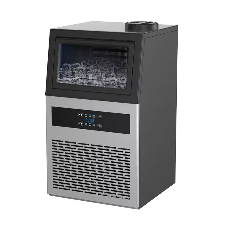 Máquina de gelo comercial em cubos