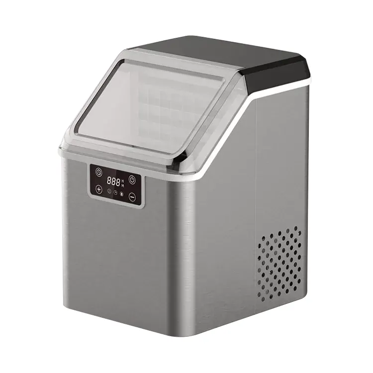 Máquina de gelo quadrada de aço inoxidável